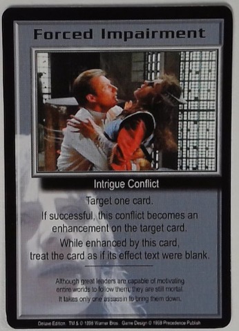 Forced Impairment - Rare